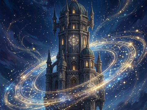 星詠みの塔のタイトル画面